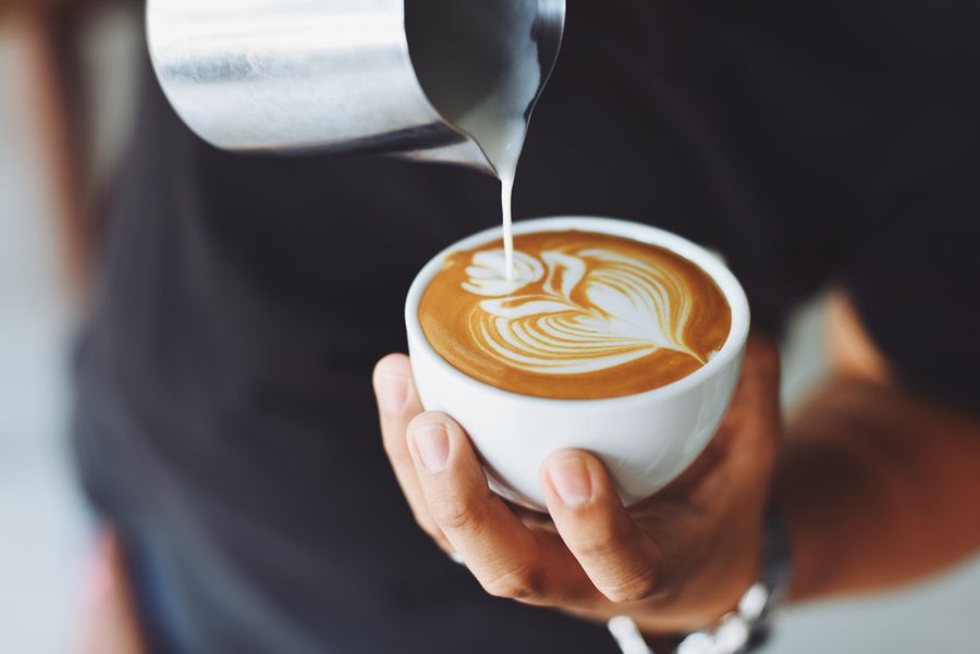Batida café proteico